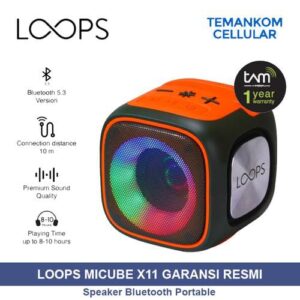 T&G Portable Bluetooth Speaker with LED Lights, Phone Holder & Powerful Bass ? Wireless, USB, TF Card & AUX Support ? Model X-911 - Image 3