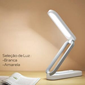 B005 LED Folding Table Lamp ? Rechargeable Stepless Dimmable Desk Light with Type-C Charging & Lithium Battery - Image 4