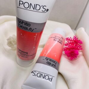 Pond?s White Beauty Face Wash ? 150g Brightening Daily Cleanser for Radiant Skin | Gentle Liquid Formula - Image 3