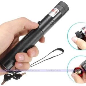 Laser 303 High Power Red Laser Pointer ? Long Range Beam with Key Lock, Rechargeable 18650 Battery & Charger, Durable Aluminum Alloy Body - Image 5