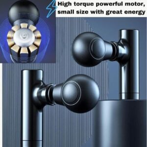 Rechargeable Facial Gun Massager ? Compact Skincare Device with Type-C Charging, ABS Plastic, Portable & Easy-to-Use for Relaxing Face Massage - Image 4