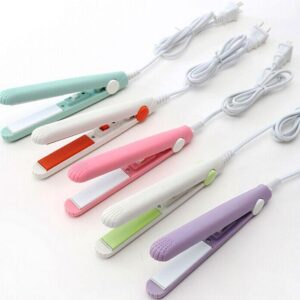 Mini Hair Straightener ? Lightweight & Portable Travel Styling Tool | Medium Heat | High/Low Speed Settings | Corded Electric | Multicolor | ABS Plastic - Image 4