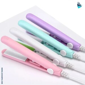 Mini Hair Straightener ? Lightweight & Portable Travel Styling Tool | Medium Heat | High/Low Speed Settings | Corded Electric | Multicolor | ABS Plastic - Image 5