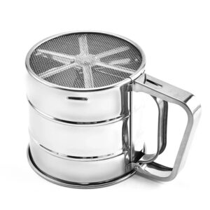 Stainless Steel Flour Sieve Cup ? Handheld Baking Sifter for Flour, Sugar & Powdered Ingredients - Image 4