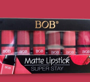 Pack of 6 Bob Super Stay Matte Lipstick Set | Best Quality Matte Lipsticks for Women (random shades) - Image 5