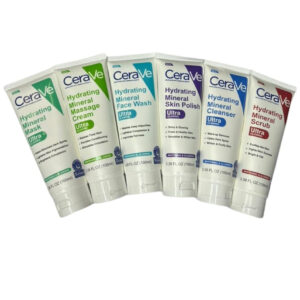 Pack of 06 CeraVe Hydrating Mineral Facial Kit | Best Quality Hydrating Mineral Facial Kit - Image 1