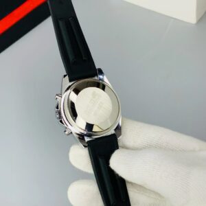 Rolex Oyster Perpetual Luxury Timepiece ? Timeless Stainless Steel Dial with Premium Rubber Strap Without Box - Image 1