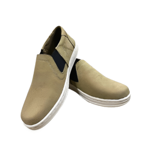 Neubic cow leather sneakers for Men (Beige) - Image 3