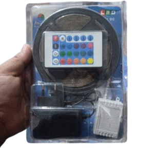 NEW RGB LED Strip 5 meter Top Quality With Remote And 12V Power Supply - Image 4