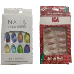 Artificial Press-On Nails Combo Set ? Vibrant Colors & Trendy Designs | Reusable & Easy to Apply Nail Art Kit for All Occasions | Artificial Nails - Image 3