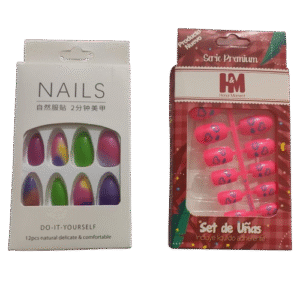 Artificial Press-On Nails Combo Set ? Vibrant Colors & Trendy Designs | Reusable & Easy to Apply Nail Art Kit for All Occasions | Artificial Nails - Image 5