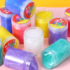 Super slime 200ml Pack of Six Colors - Image 4