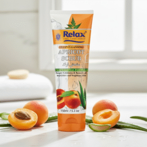 Relax Apricot Scrub ? Original Quality Exfoliating Face Scrub for Deep Cleansing, Smooth, Clear & Naturally Radiant Skin (150ml) - Image 4
