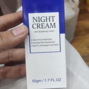 Gluta White Night Cream ? Advanced Skin Brightening, Nourishing & Anti-Aging Formula (50ml) - Image 4