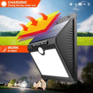 Solar Wall Light ( 80 LEDs ) - Image 5