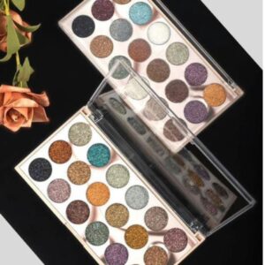 Mocallure Professional 18-Color Glitter Eyeshadow Palette ? Bold, Shimmering Shades for Every Look - Image 2
