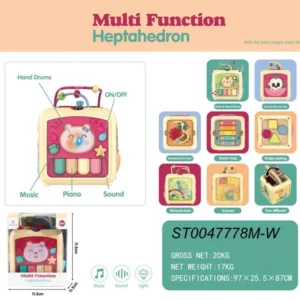 8 in 1 Intelligence Cube For Kids | Best Quality Toy For Kids and Babies | Intelligence Toy For Kids | Intelligence Cube - Image 4