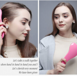 Hair Brush Combs Salon Gentle Anti-static Brush (random color) - Image 2