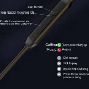 Ouve (3.5mm)  Gaming Headset For Pubg Ps5 Csgo Games Wired Earphone Microphone Volume Control In-Ear Headphone For Pc Gamer - Image 2