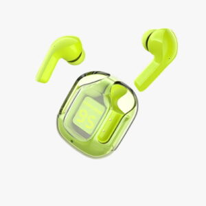 Air31 Earbuds Wireless Crystal Transparent Body | Air 31 Bluetooth Ear Bud (Random Color) - Image 5