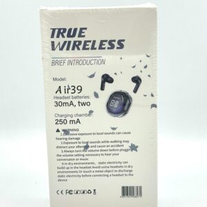 Air39 Wireless Earbuds | Bluetooth 5.3 | Clear Sound | Heavy Bass | Noise Reduction |? LED Display - Random Color - Image 3