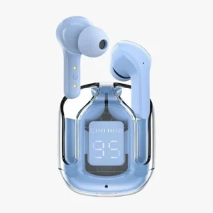 Air31 Earbuds Wireless Crystal Transparent Body | Air 31 Bluetooth Ear Bud (Random Color) - Image 2