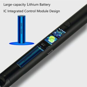 Arc Lighter With Usb Charging | Flameless Windproof | LED Battery Display | Safety Switch | Rotate 360 Degrees(random colors) - Image 3