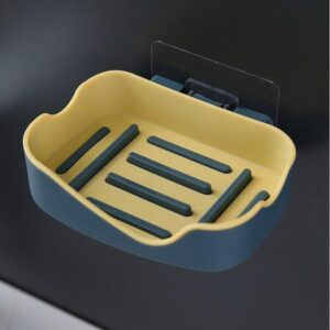 Wall Mounted Soap Dish Holder For Bathroom | Wall Mounted Soap Bar, Holder Rack For Shower Wall, Kitchen, Bathroom (Random Color) - Image 3