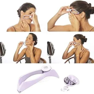 Eyebrow Threading Tool ? Modern Plastic Cotton Facial & Body Hair Remover for Women - Random Color - Image 5