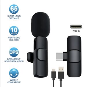 K8 Collar Wireless Microphone Type C Supported - Image 3