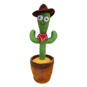Dancing Cactus Toy | Talking Cactus | Tree Cactus Plush Toy for Children, Kids & Toddlers - Rechargeable Cactus Toys For Kids - With Box - Image 5