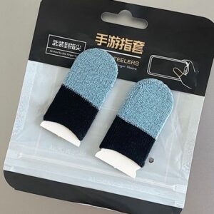 Gaming Finger Sleeves ? 2 Pcs Pack Sweat-Proof Breathable Thumb Sleeves for Mobile Gaming - Image 4