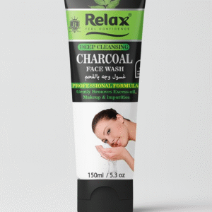 Relax Charcoal Face Wash ? Deep Cleansing Oil Control & Impurity Remover (150ml, Original) - Image 4