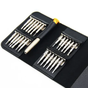 25 in 1 leather case screwdriver kit. - Image 1