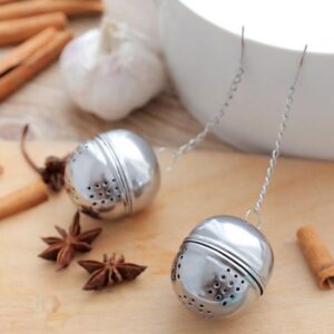 Tea Infuser , Stainless Steel Tea Ball Strainer Filter Infuser for Loose Leaf Tea and Mulling Spices - Image 4