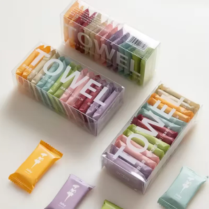 14 Pcs Compressed Travel Disposable Face Towel ? Portable Coin Tissue Towels for Travel, Gym, Hotel & Outdoor Use