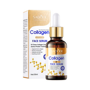 SADOER Collagen Serum skincare Facial Essence Liquid Firming Moisturizing Soothing Nourishing Face Serum Skin Care - 30 ml - Image 5