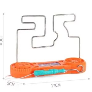 Bump Maze, Montessori Toy Electric Wire Maze Roller Game Touch Maze Puzzle Toy Collision Game Education Concentration Toy (Random Color) - Image 1