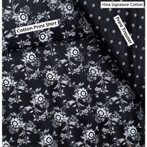 Lawn Printed 2 Piece Woman Unstitched Suit Lawn printed Suit (design 1 ) - Image 1