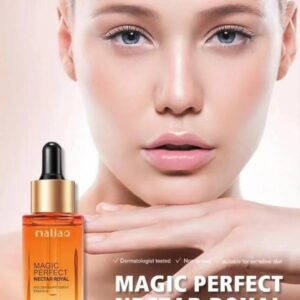Maliao Magic Perfect Nectar Royal Vitamin C+E Serum ? Restores Glow & Nourishes Dry, Dull Skin, 30ml - Image 3