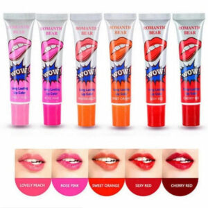Pack Of 6 High Pigmented Lip Gloss Lipstick Tattoo Peel Off Durable Waterproof Tattoo Lip Gloss Easy Peel Off Lip Gloss - Image 5