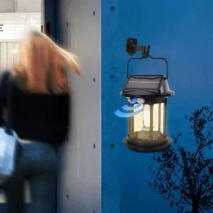 JD 7801 Solar Lantern with USB Charging Port Portable, Eco-Friendly Outdoor Lamp & Emergency Light - Image 4