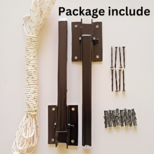 Cloth Drying Stand (24 Inches) with Free Rope Foldable Wall Mounted Heavy Duty Cloth Dryer for Laundry ? Space Saver, Modern Hanger Stand - Image 3