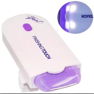 Women?s Electric Hair Remover with Advanced Sensa-Light Technology & Built-in LED Light | Safe & Painless Shaver for Face, Arms, Armpits, Legs & Full Body | Portable Lipstick-Design Razor, Washable Head, Gentle on Skin, Battery Operated - Image 3