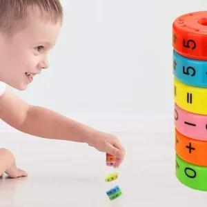 Pieces Magnetic Montessori Kids Preschool Educational Plastic For Children Math Numbers DIY Assembling Boys Girls - Alphabetic Magnetic Calculator - Mathematic Toy - Image 4