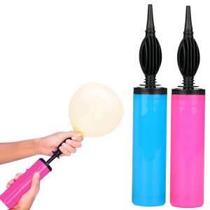 1Pc Air Inflator Portable Hand Held Birthday Party Balloon Pump (Random Colour) - Image 3