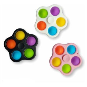 Colorful Finger Spinner ? Fun Fidget Toy for Stress Relief, Focus & Anxiety ? Smooth Spinning, Compact Design, Perfect for Kids & Adults - Image 1