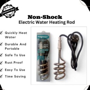 NSG F8 2000W Stainless Steel Electric Water Heating Coil ? Durable, Fast & Safe Water Heater | High-Quality Immersion Rod for Home & Daily Use - Image 4