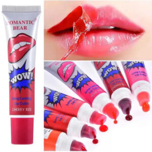 Pack Of 6 High Pigmented Lip Gloss Lipstick Tattoo Peel Off Durable Waterproof Tattoo Lip Gloss Easy Peel Off Lip Gloss - Image 4