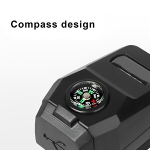 Motorcycle USB Charger with Compass ? Fast Charging, Waterproof, 36-105V ? Universal for Motorcycles & E-Bikes - Image 4